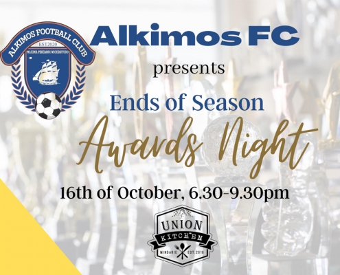 2021 Alkimos FC Awards Night Poster