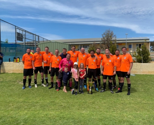 Alkimos FC Masters with the 2021 Alkimos FC Cup